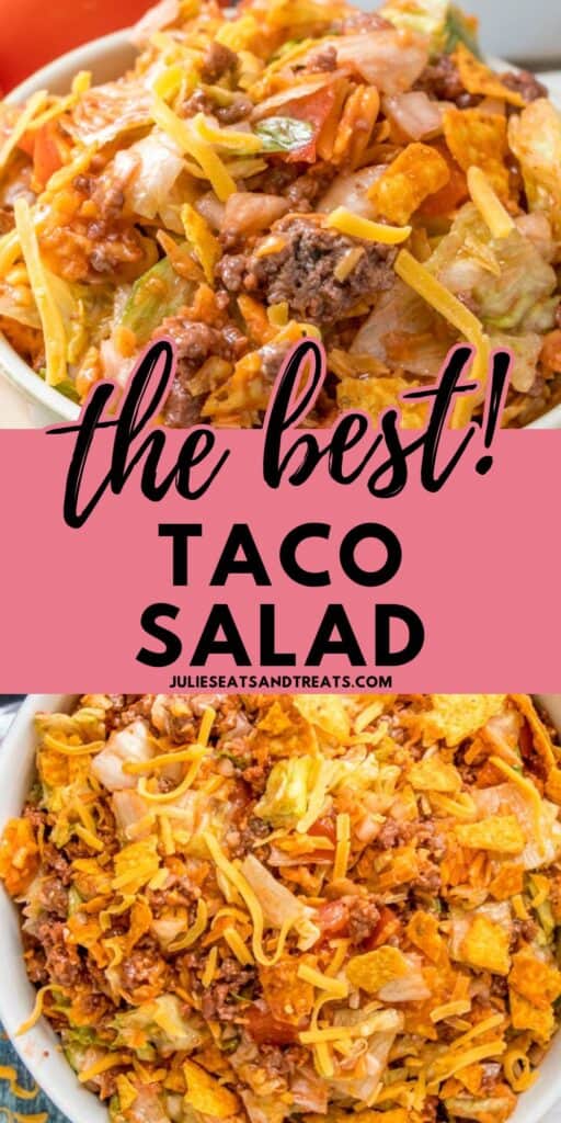 Dorito Taco Salad Pinterest Image