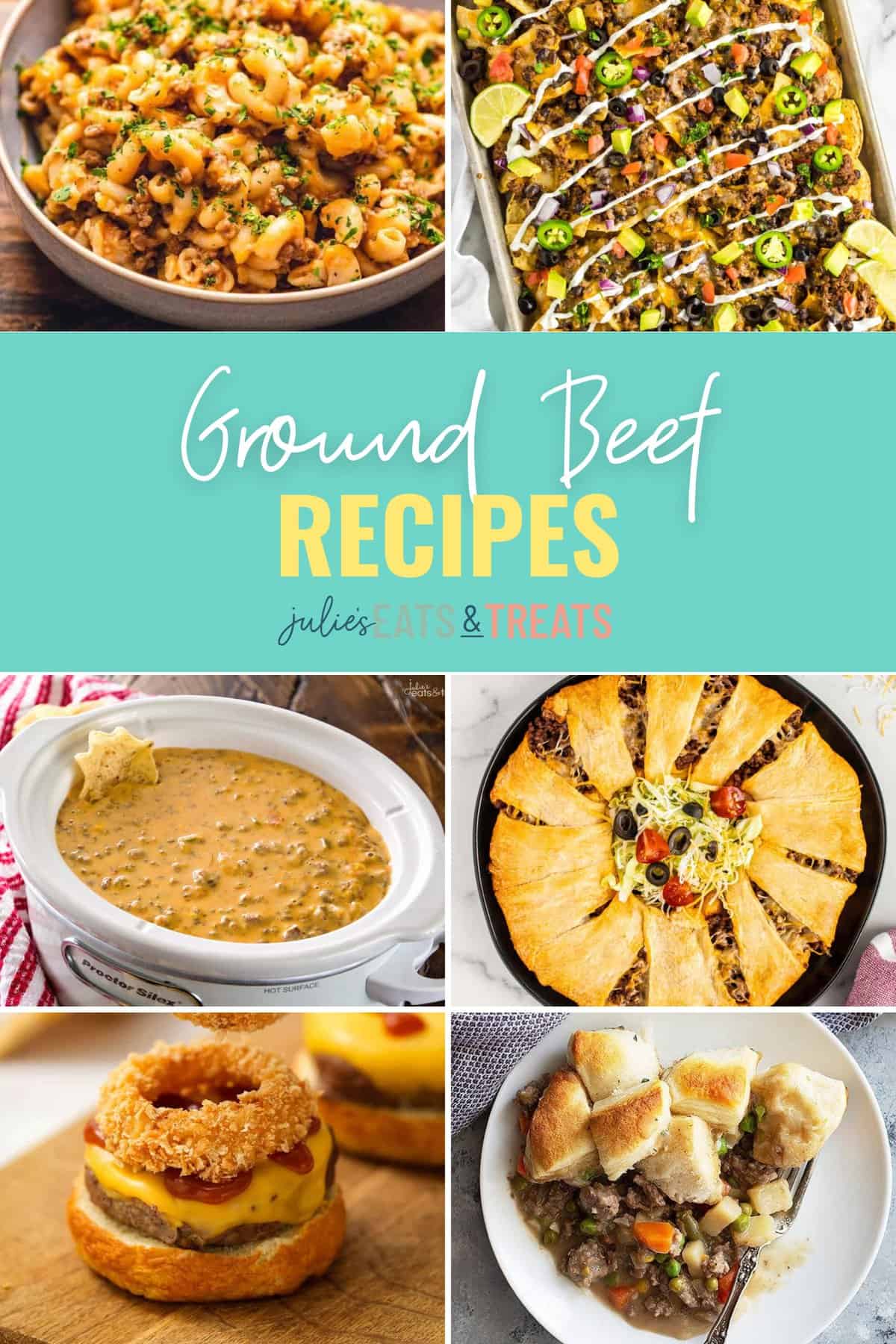 Ground Beef Recipes Featured image collage