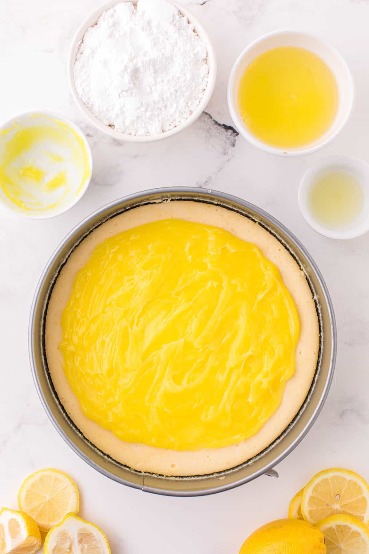 Adding Lemon to Cheesecake Recipe in Springform Pan