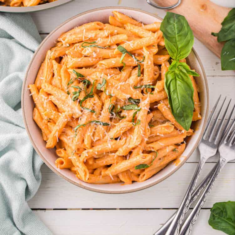 Square Image of Penne alla Vodka Recipe