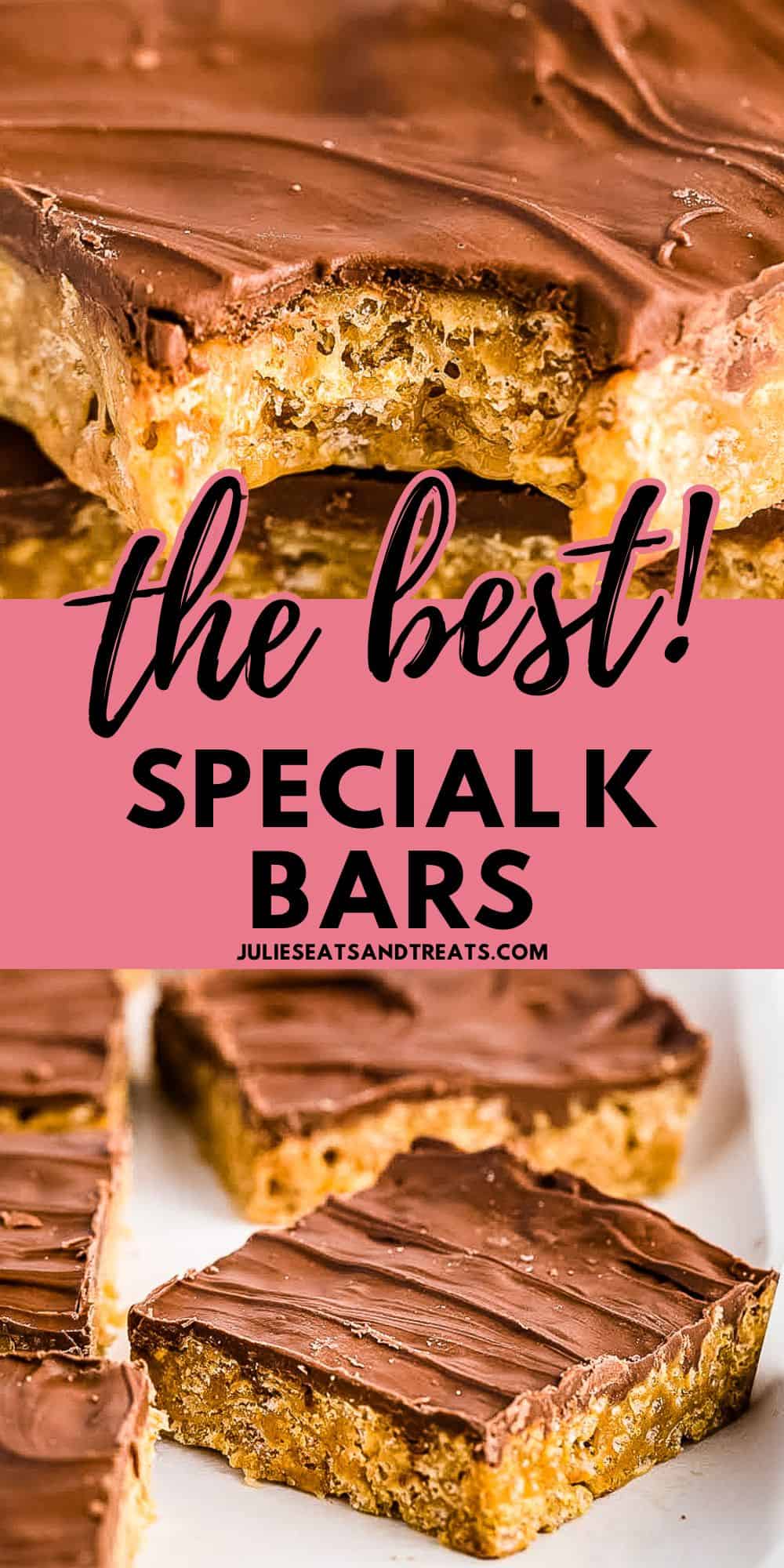 Special K Bars Recipe Easy, No Bake! Julie's Eats & Treats