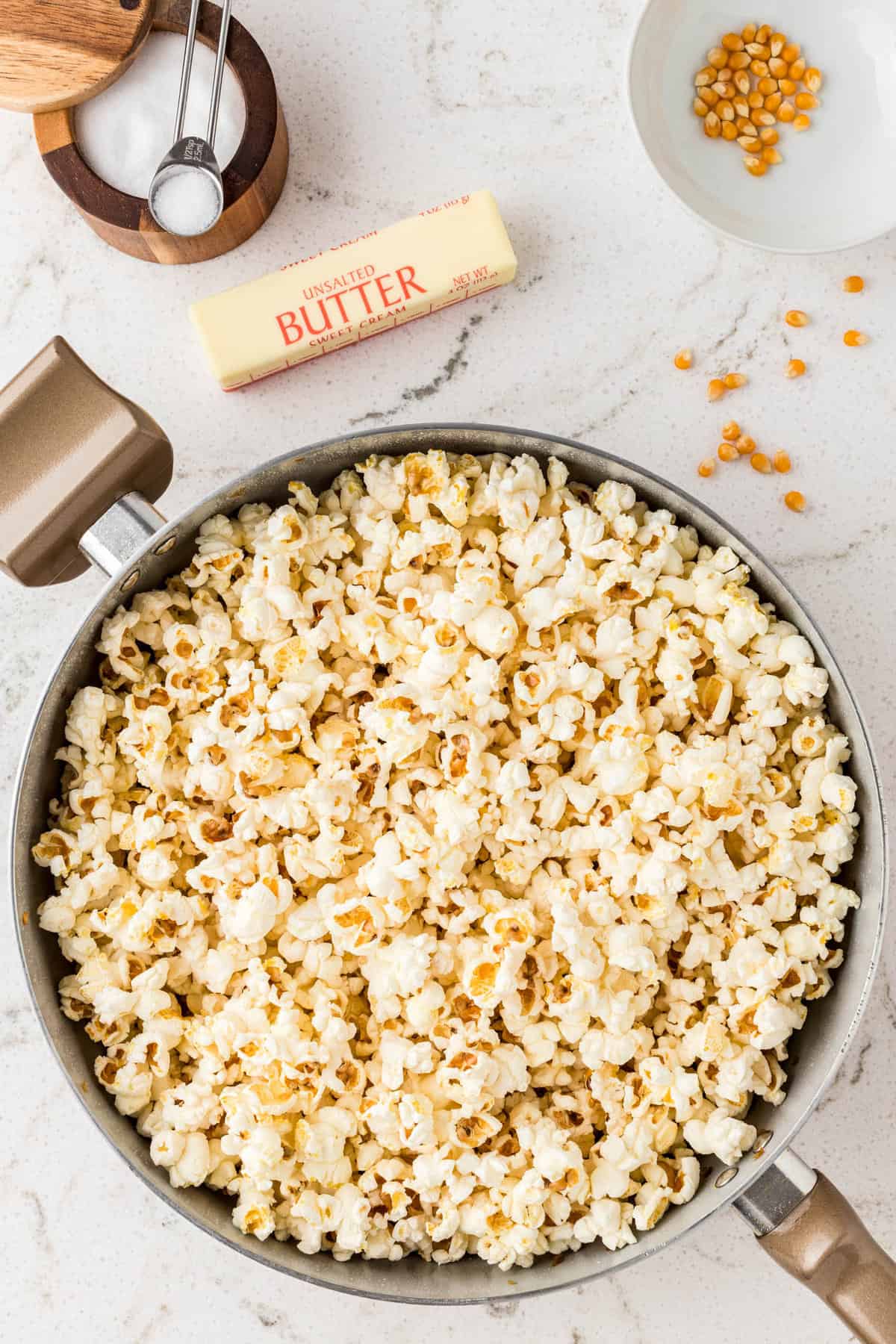 Perfect Popcorn On Stovetop - Udupi Recipes