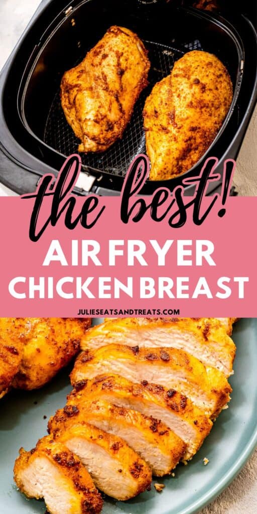 Air Fryer Chicken Breast Pin Image