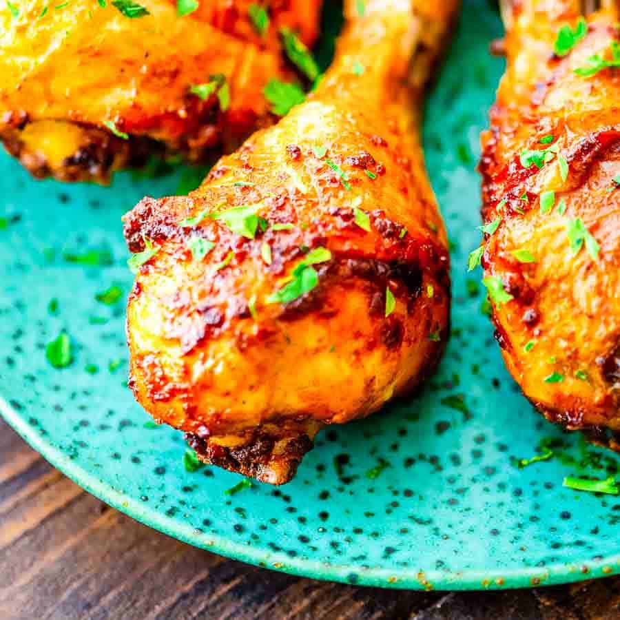 Crispy Air Fryer Chicken Legs Julie's Eats & Treats