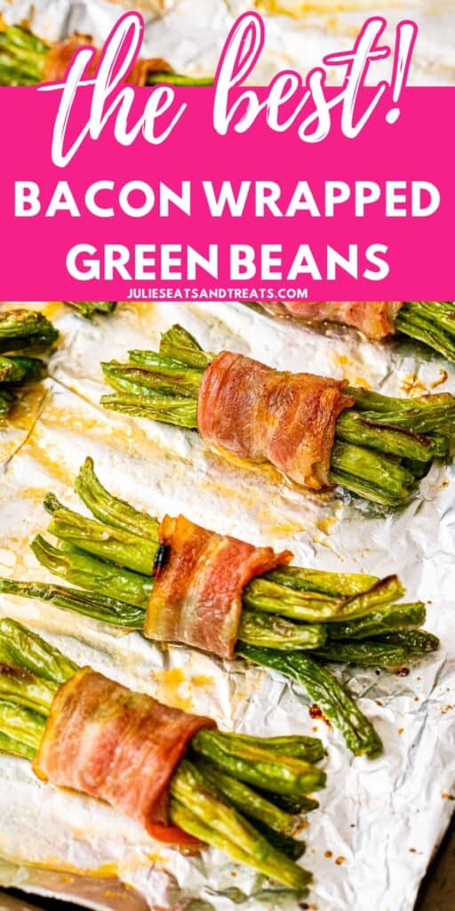 Bacon Wrapped Green Beans Pinterest Image