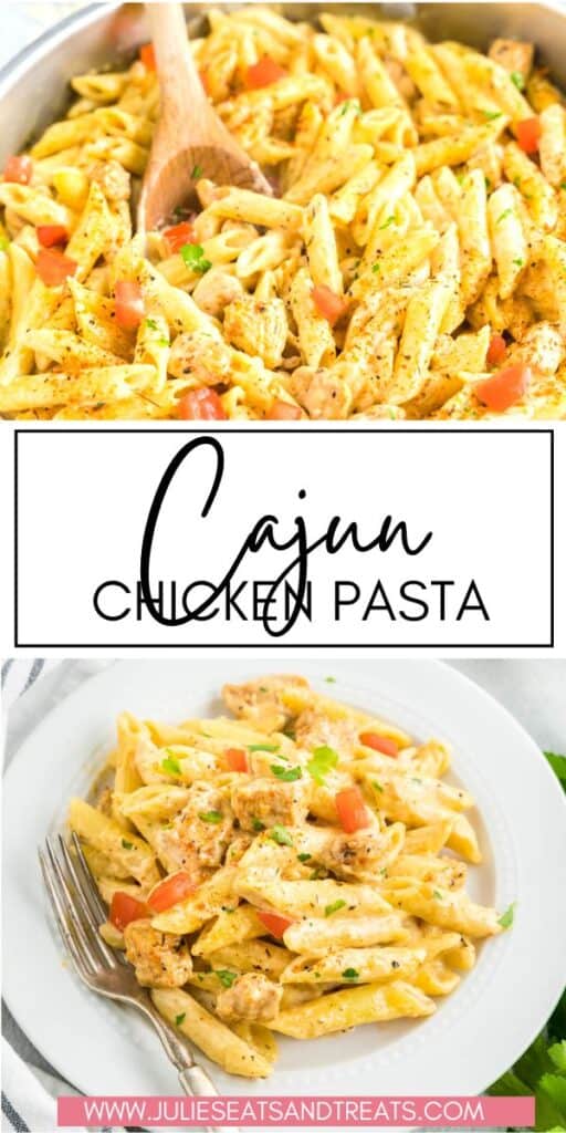 Cajun Chicken Pasta JET Pin Image