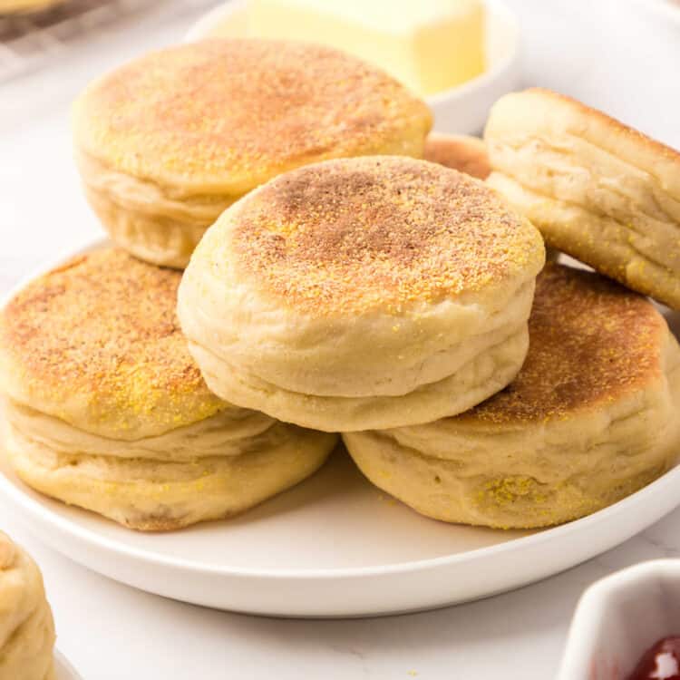 Homemade English Muffins Full of Nooks & Crannies