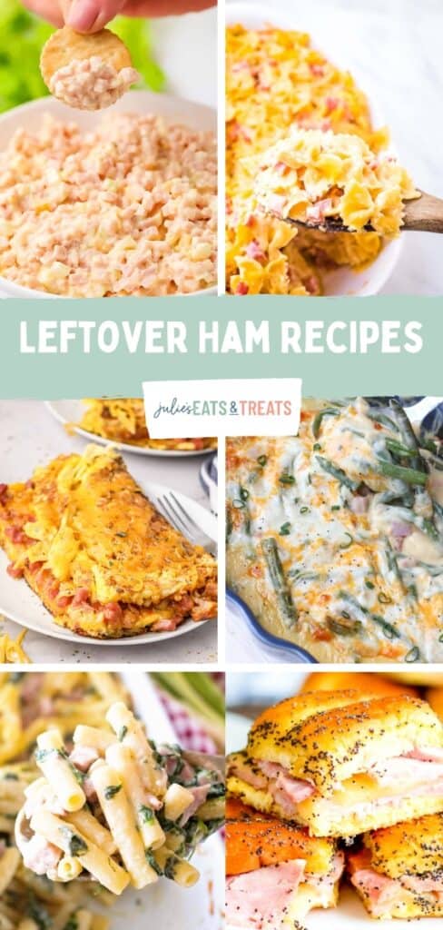 Leftover Ham Recipes Pinterest Image