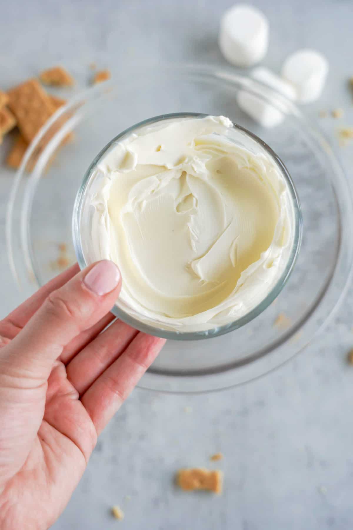 Cream Cheese for S'mores Dip