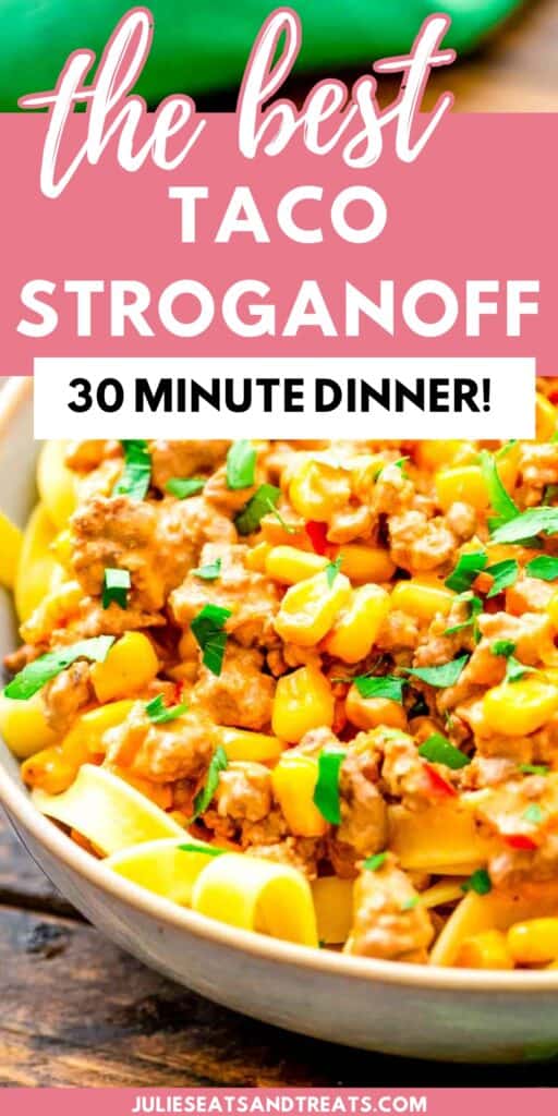 Taco Stroganoff Pinterest Image