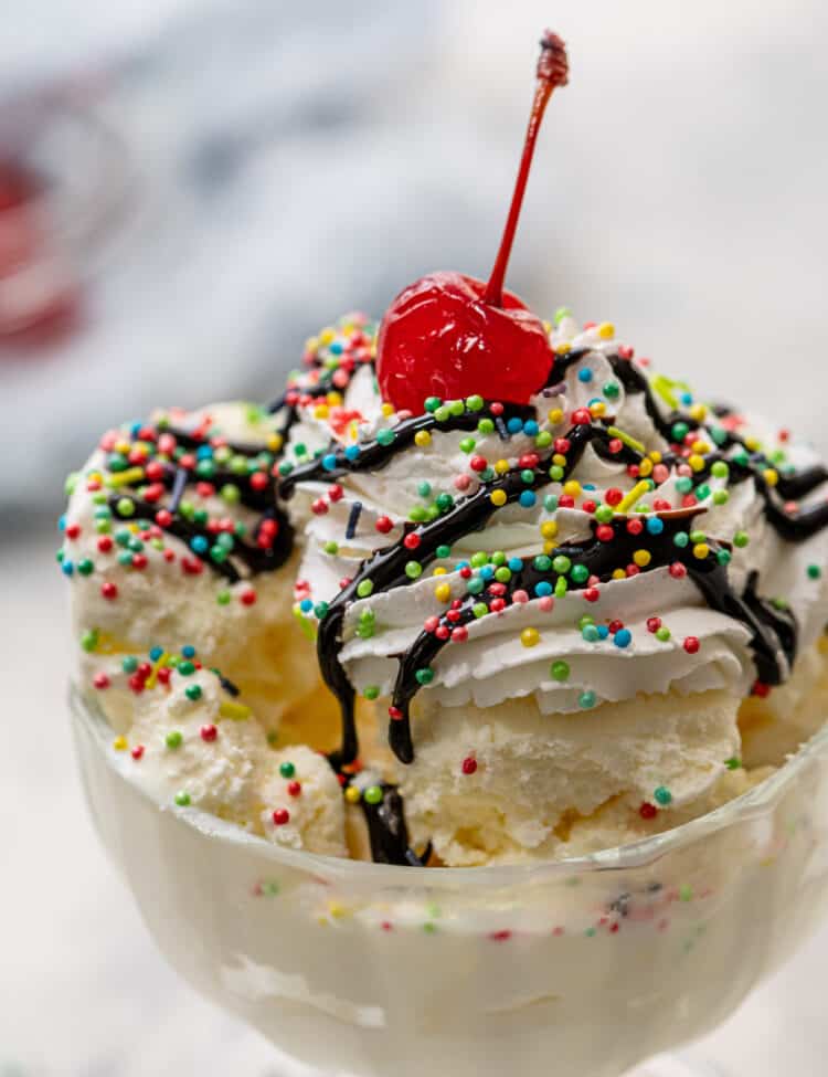 Close up Photo of Ice Cream in a bowl