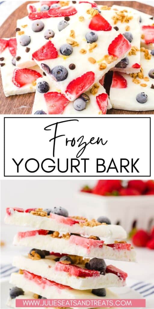 Frozen Yogurt Bark JET Pin Image