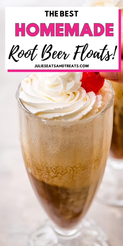 Root Beer Floats Pinterest Image