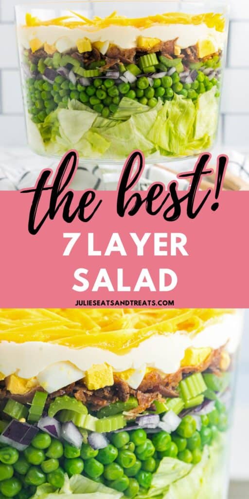 Seven Layer Salad Pinterest Image