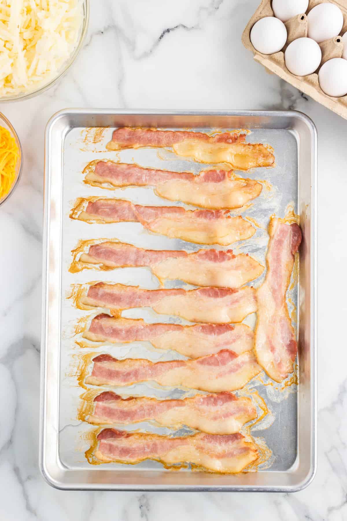 Cooked Bacon for Sheet Pan Breakfast Recipe