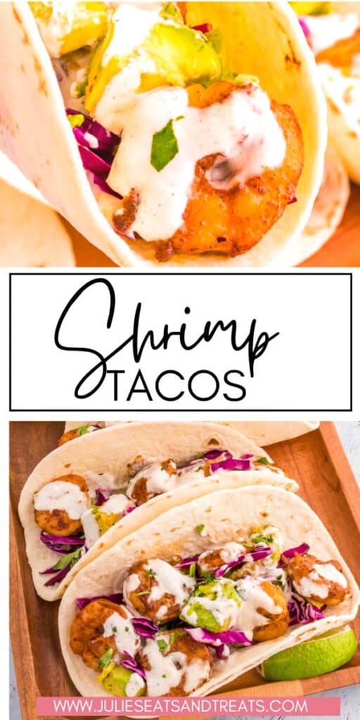 Shrimp Tacos JET Pinterest Image