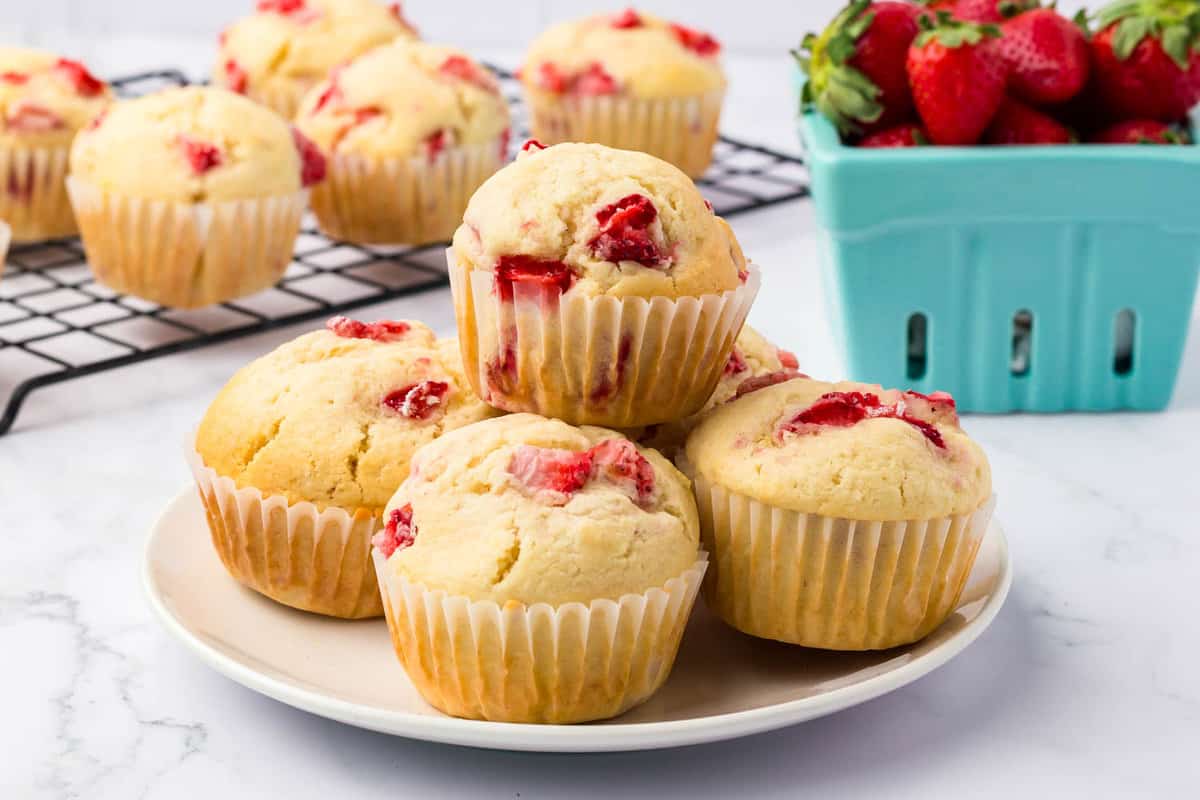 Strawberry Muffins Recipe 