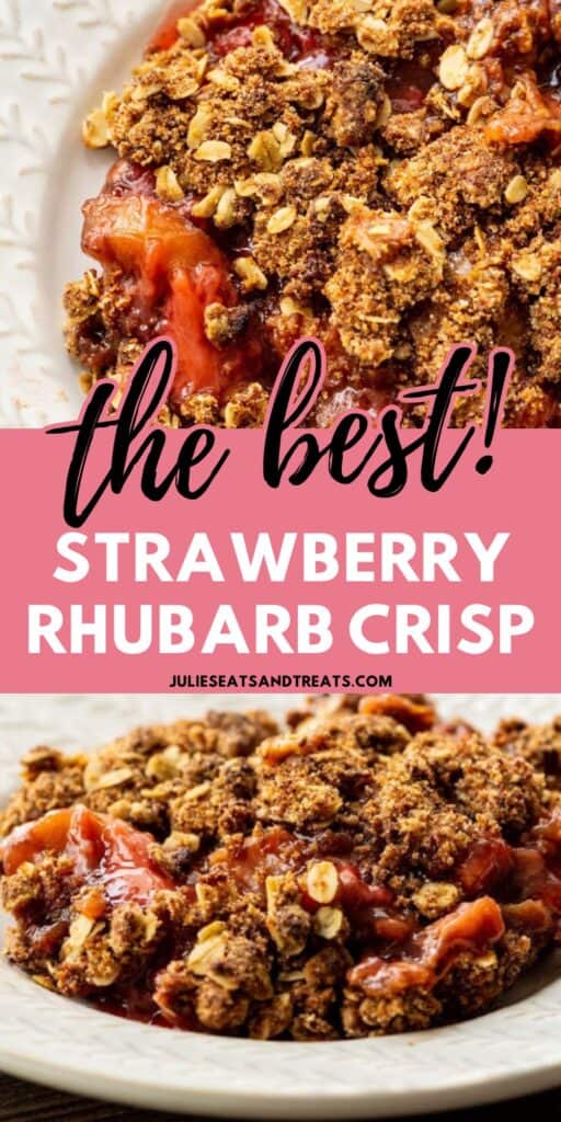 Strawberry Rhubarb Crisp Pin Image