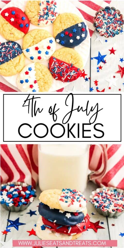 4th of July Cookies JET Pin Image