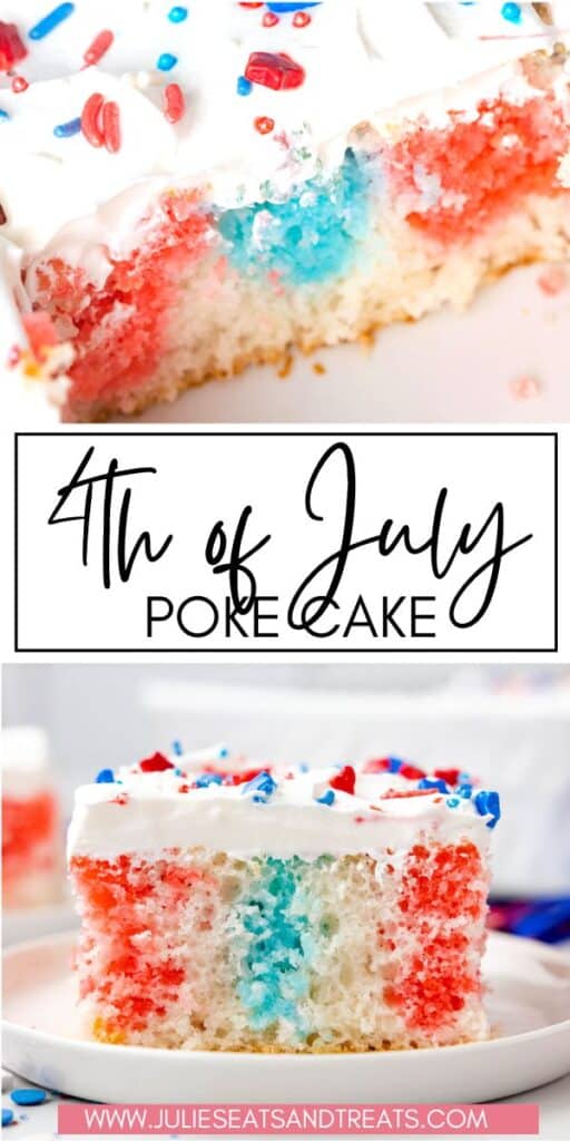 4th of July Poke Cake JET Pinterest Image