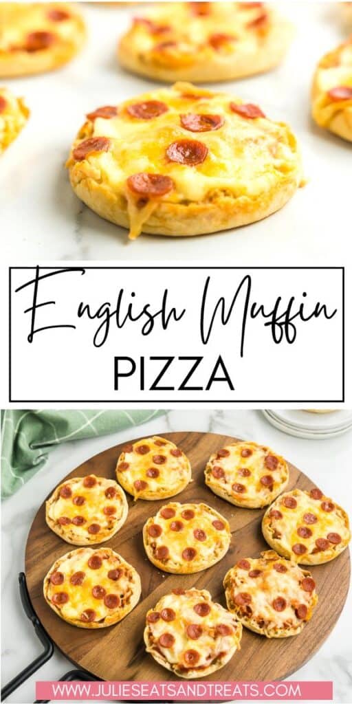 English Muffin Pizza JET Pin Image