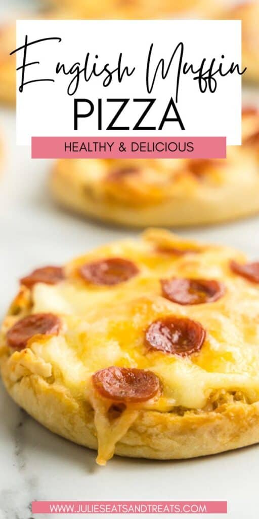 English Muffin Pizza JET Pinterest Image