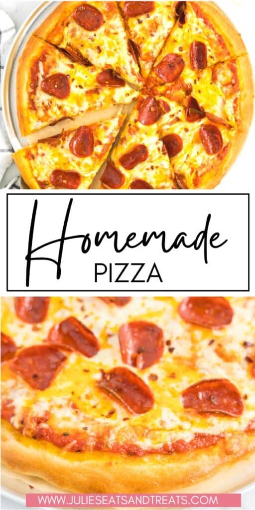 Homemade Pizza JET Pinterest Image