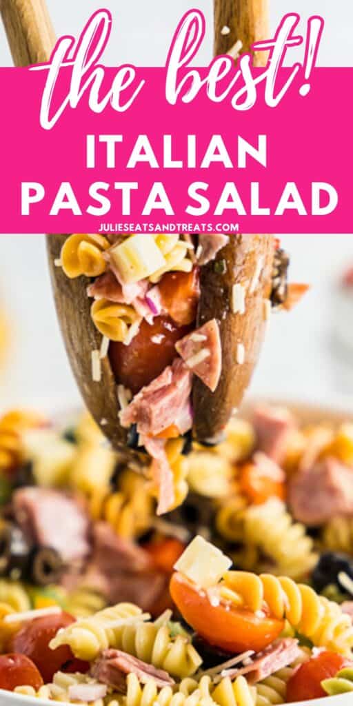 Italian Pasta Salad Pin Image