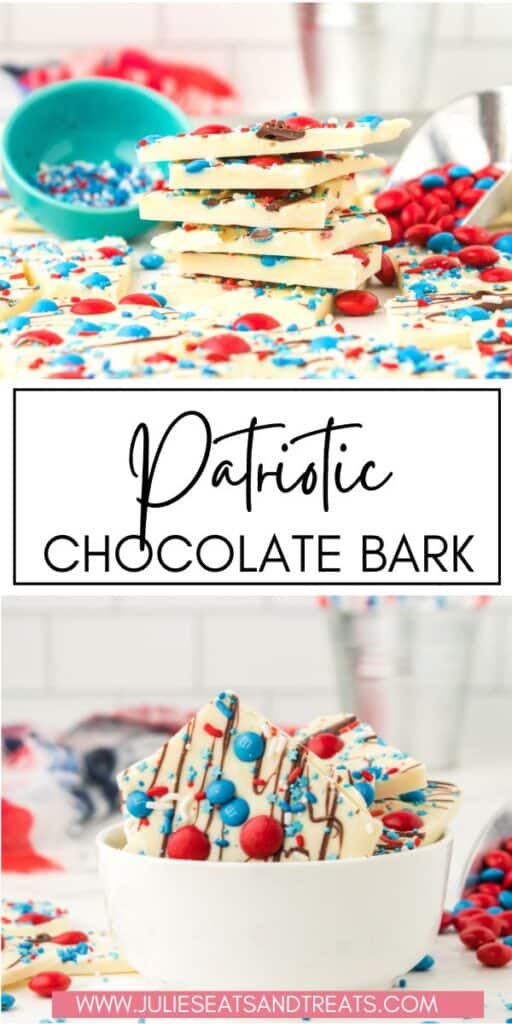 Patriotic Chocolate Bark JET Pin Image
