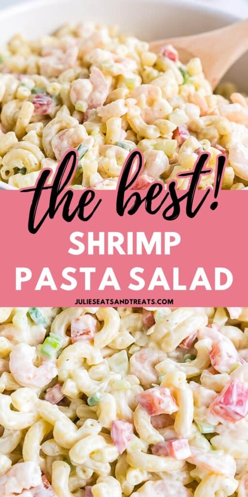 Shrimp Pasta Salad Pin Image