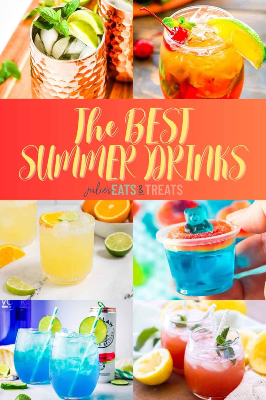 The BEST Summer Drinks! Julie's Eats & Treats
