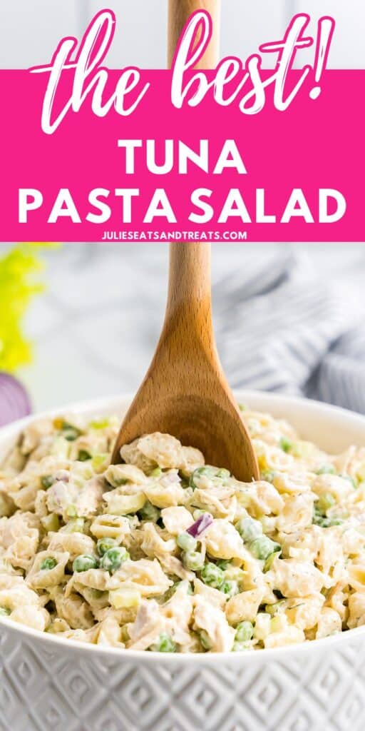 Tuna Pasta Salad Pin Image