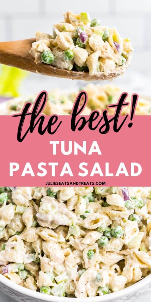 Tuna Pasta Salad Pinterest Image