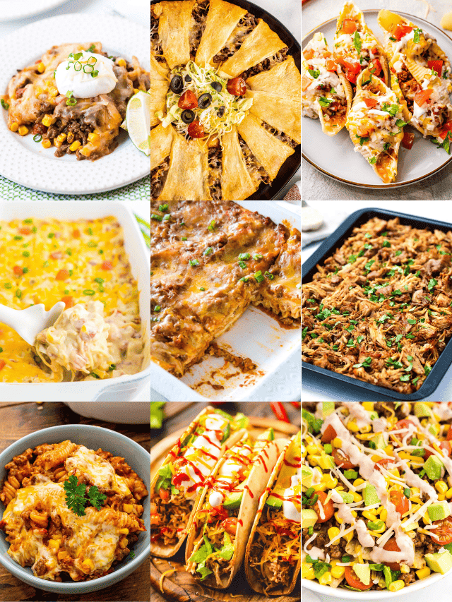 10 Mexican Main Dish Recipes For Everyone - Julie's Eats & Treats