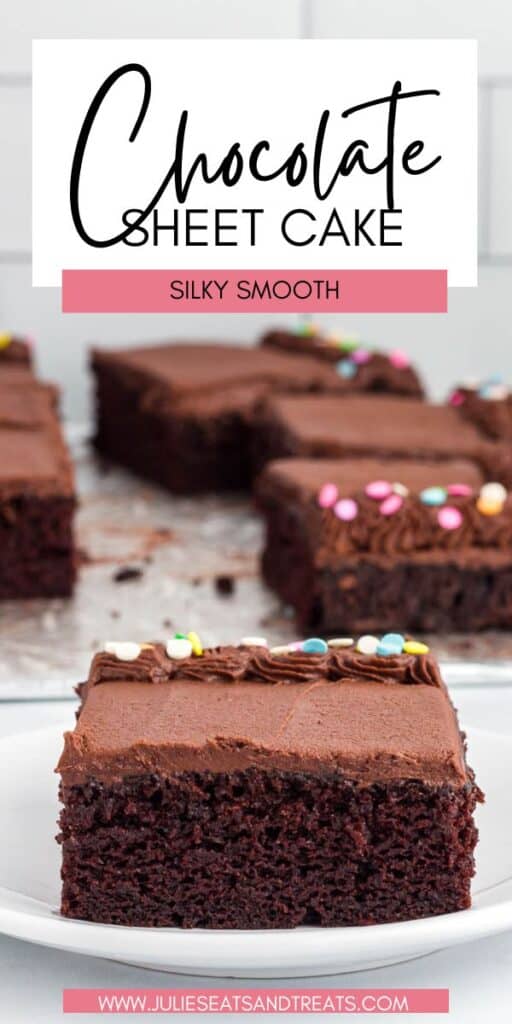 Chocolate Sheet Cake JET Pin Image