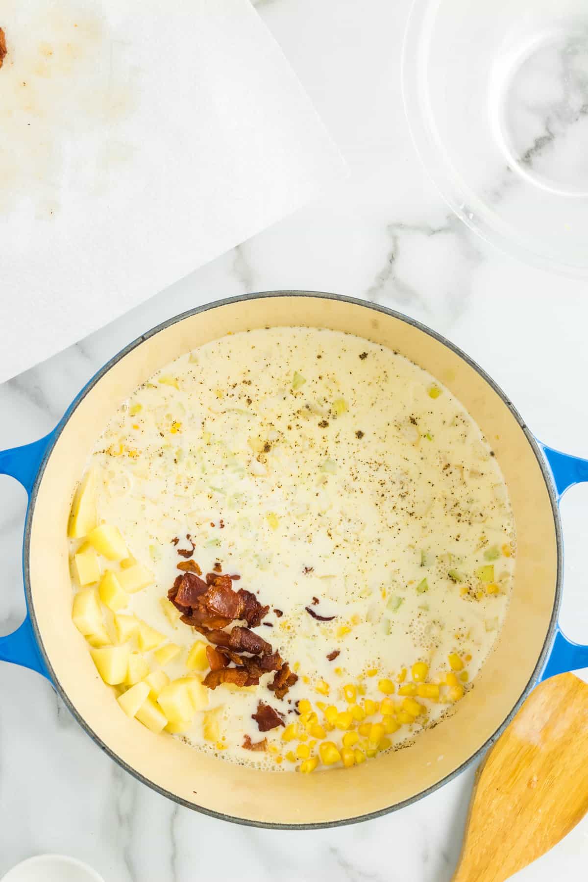 Bringing Back Bacon to Corn Chowder Recipe