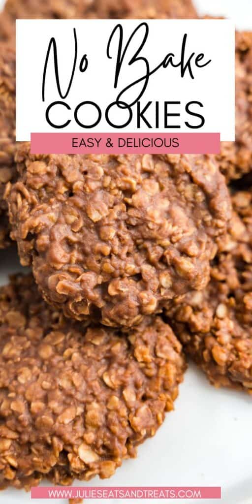 No Bake Cookies JET Pinterest Image