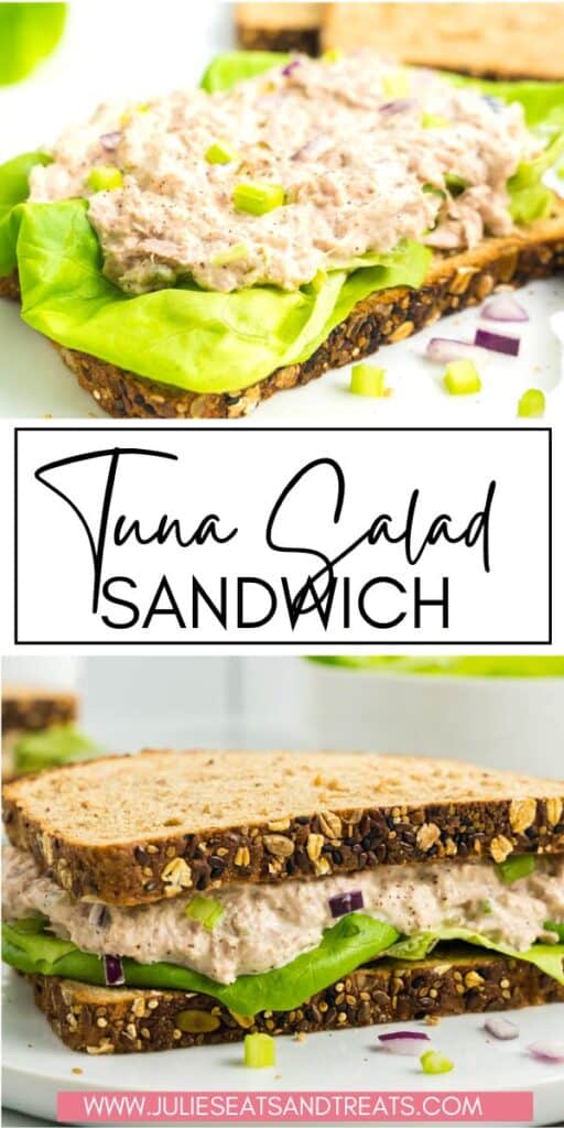 Tuna Salad Sandwich JET Pinterest Image