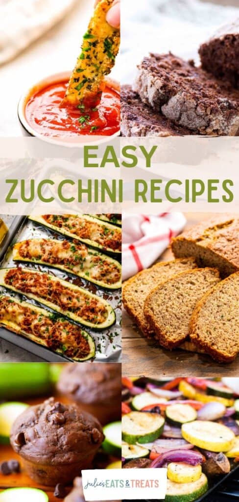 Easy Zucchini Recipes! - Julie's Eats & Treats