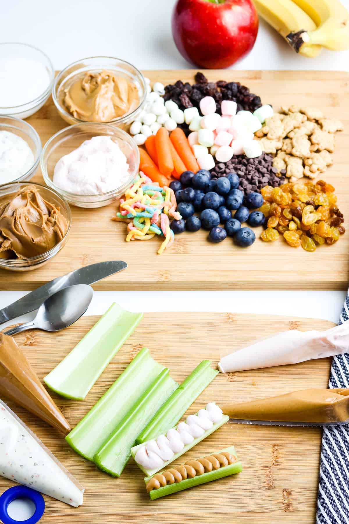 Fill Celery with Peanut Butter