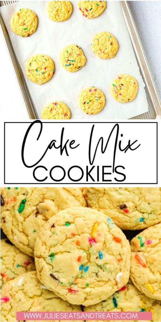 Cake Mix Cookies JET Pin Image