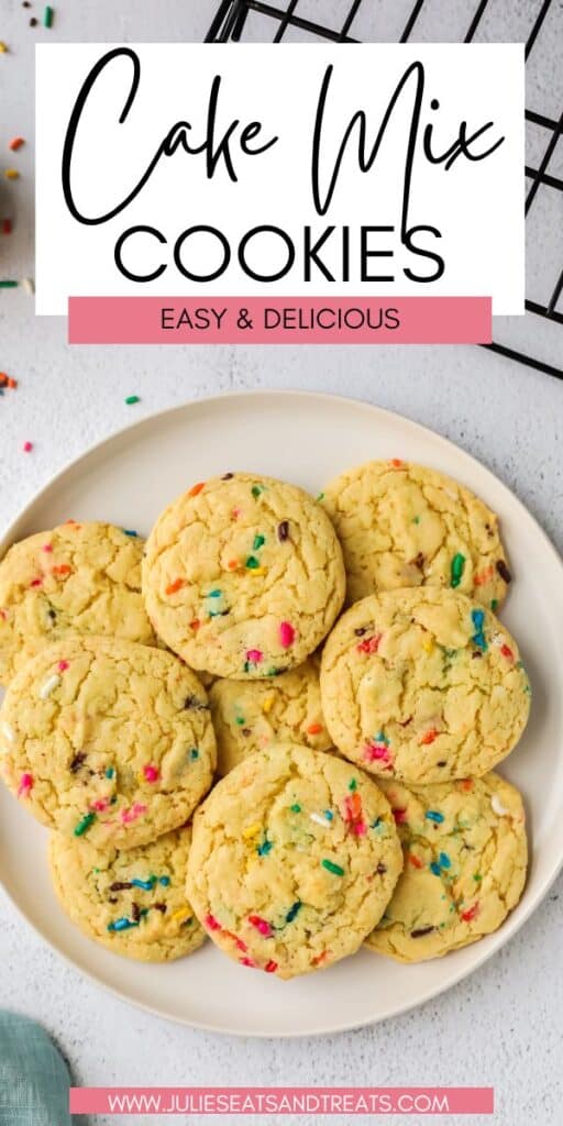 Cake Mix Cookies JET Pinterest Image