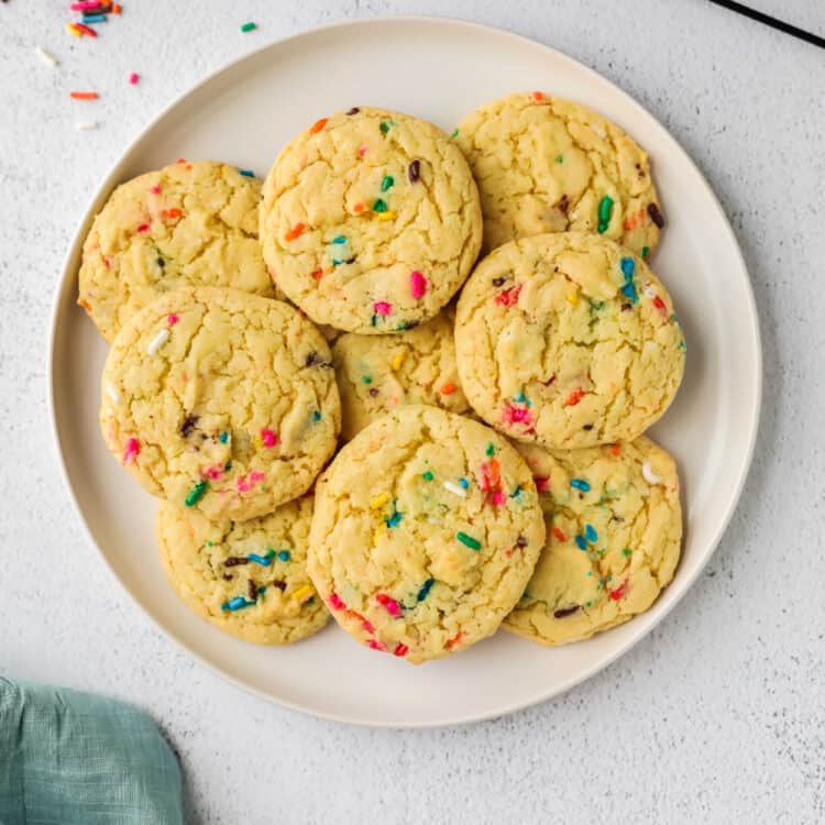 Cake Mix Cookies Square Image