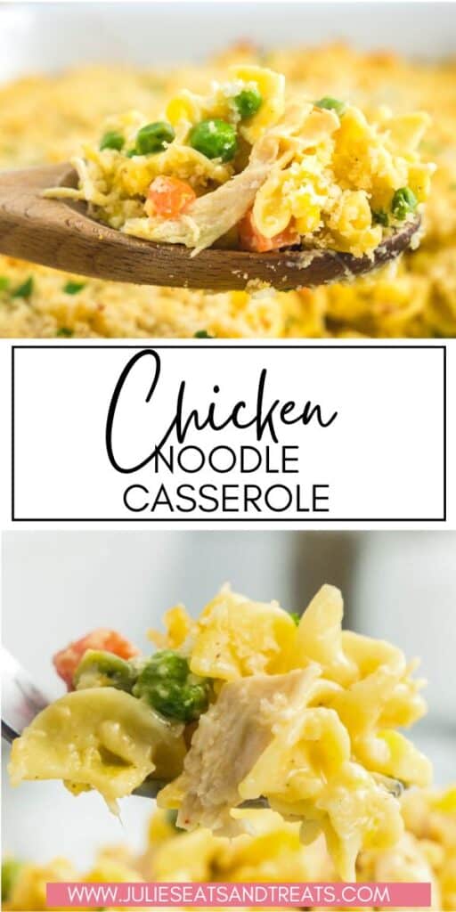 Chicken Noodle Casserole JET Pinterest Image