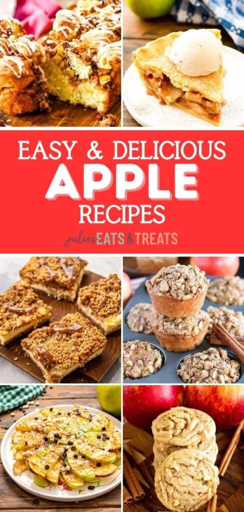 Easy Apple Recipes! - What to do with Apples - Julie's Eats & Treats