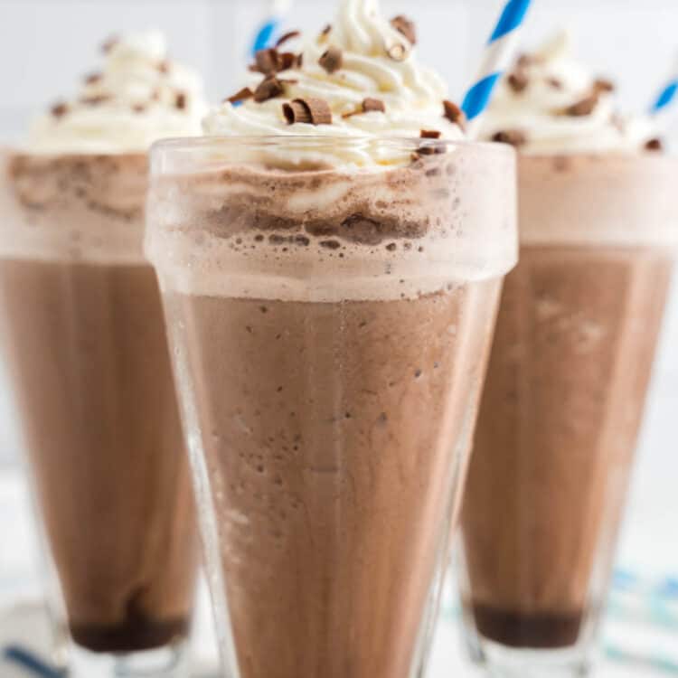 Homemade Frozen Hot Chocolate