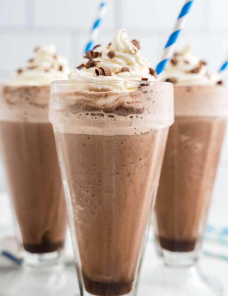 Homemade Frozen Hot Chocolate