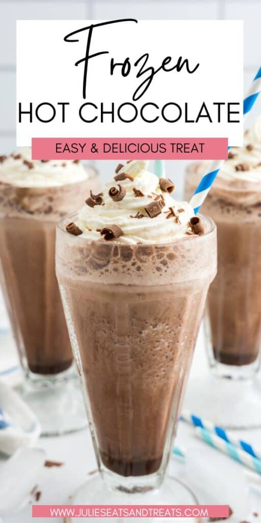 Frozen Hot Chocolate JET Pinterest Image