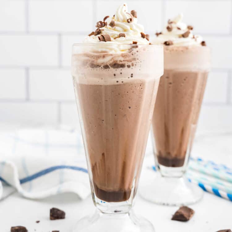 Frozen Hot Chocolate Square Image
