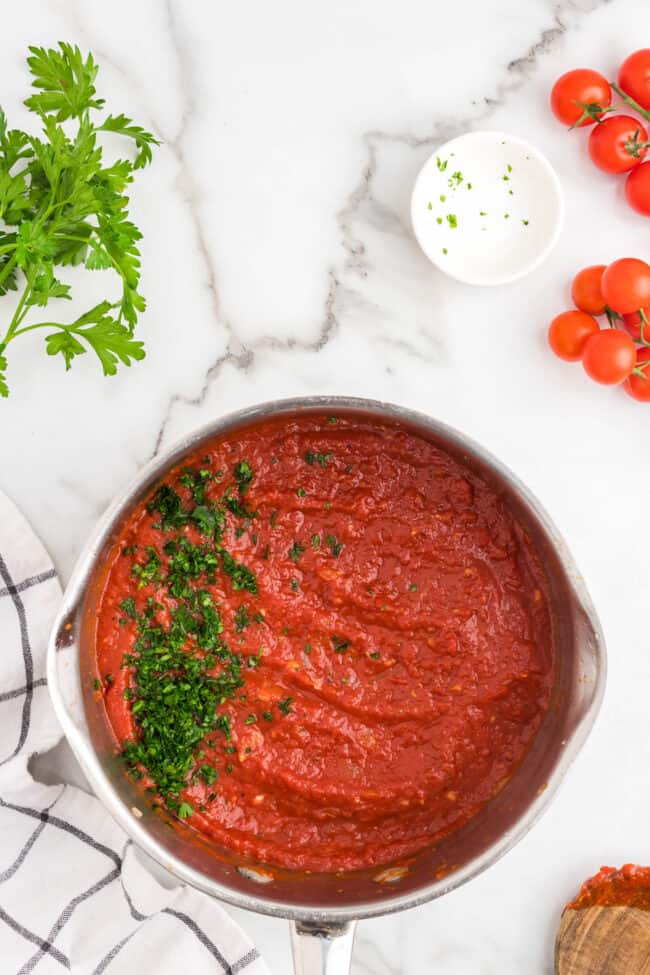 Homemade Marinara Sauce - Julie's Eats & Treats